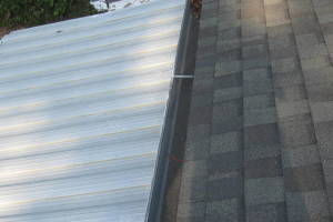 Landscaping Rain Gutter Leaves Debris Cleaning - Landscaping