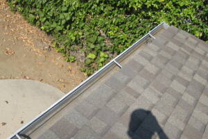 Landscaping Rain Gutter Leaves Debris Cleaning - Landscaping