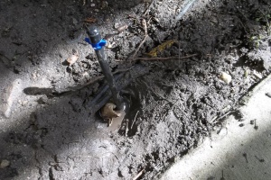 Landscaping Sprinkler Broken Pipe Repair - Landscaping