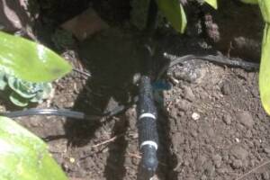 Landscaping Sprinkler Broken Pipe Repair - Landscaping