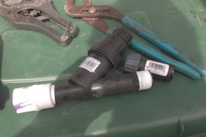 Landscaping Sprinkler Broken Pipe Valve Replace - Landscaping