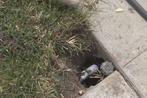 Landscaping Sprinkler Broken Pipe Valve Replace - Landscaping