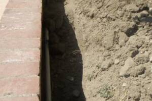 Landscaping Sprinkler Underground Pipe Repair - Landscaping
