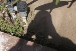 Landscaping Sprinkler Underground Pipe Repair - Landscaping