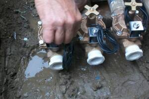 Landscaping Sprinkler Valve System Replace - Landscaping