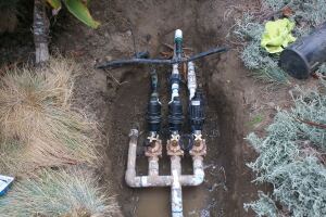 Landscaping Sprinkler Valve System Replace - Landscaping