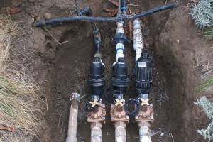 Landscaping Sprinkler Valve System Replace - Landscaping