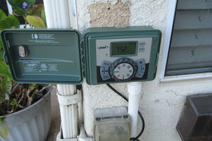 Landscaping Sprinkler Wiring Timer Replace - Landscaping