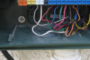 Landscaping Sprinkler Wiring Timer Replace - Landscaping