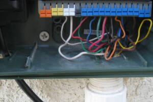 Landscaping Sprinkler Wiring Timer Replace - Landscaping