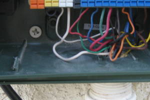 Landscaping Sprinkler Wiring Timer Replace - Landscaping