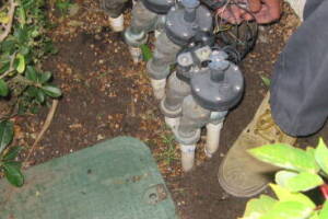 Landscaping Sprinkler Wiring Timer Replace - Landscaping