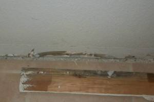 Painting Drywall Baseboard Plaster Repair - Painting