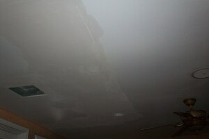 Painting Drywall Ceiling Livingroom Repair - Painting