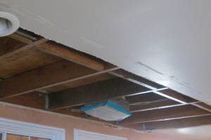 Painting Drywall Ceiling Livingroom Repair - Painting