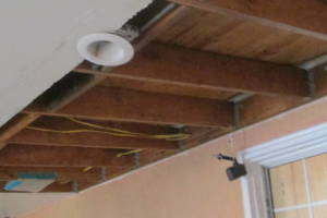 Painting Drywall Ceiling Livingroom Repair - Painting