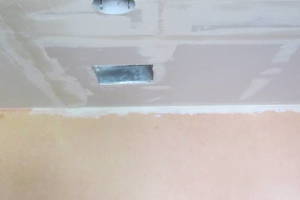 Painting Drywall Ceiling Livingroom Repair - Painting