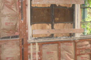 Painting Drywall Fire Damage Repairs - Painting