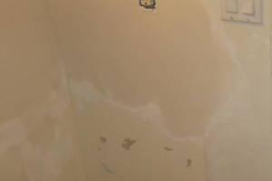 Painting Drywall Repair Patch Bathroom - Painting