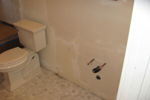Painting Drywall Repair Patch Bathroom - Painting