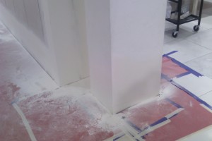 Painting Drywall Retail Store Repairs - Painting