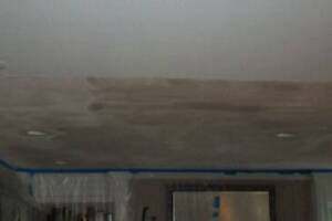 Painting Texture Ceiling Touchup - Painting