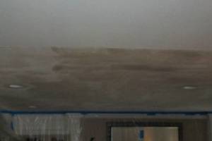 Painting Texture Ceiling Touchup - Painting