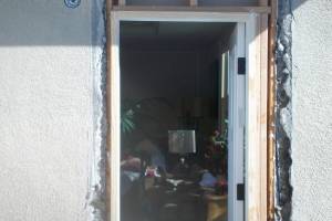 Painting Stucco Door Exterior Patching - Painting