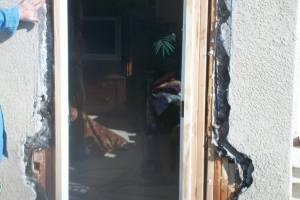 Painting Stucco Door Exterior Patching - Painting
