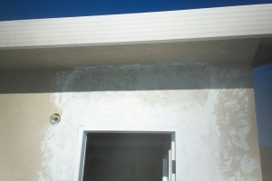 Painting Stucco Door Exterior Patching - Painting