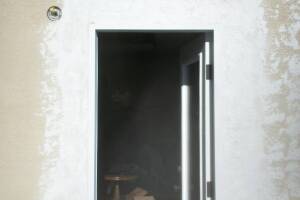 Painting Stucco Door Exterior Patching - Painting