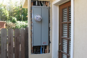 Painting Stucco Electrical Panel Inspection - Painting