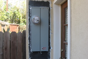 Painting Stucco Electrical Panel Inspection - Painting