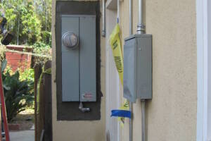 Painting Stucco Electrical Panel Inspection - Painting