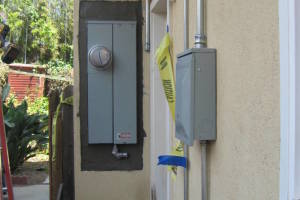 Painting Stucco Electrical Panel Inspection - Painting