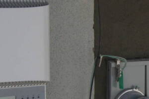 Painting Stucco Electrical Panel Install - Painting