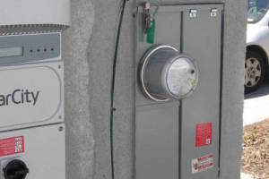 Painting Stucco Electrical Panel Install - Painting