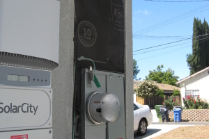 Painting Stucco Electrical Panel Install - Painting