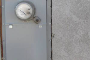 Painting Stucco Electrical Panel Patch - Painting