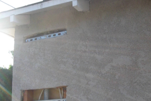 Painting Stucco Electrical Panel Patch - Painting