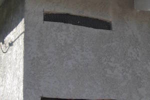 Painting Stucco Electrical Panel Patch - Painting