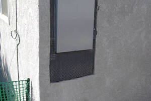 Painting Stucco Electrical Panel Patch - Painting