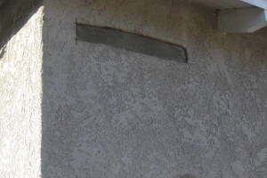 Painting Stucco Electrical Panel Patch - Painting