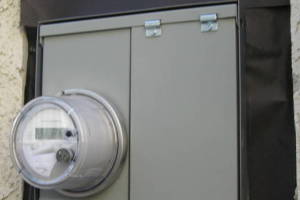 Painting Stucco Electrical Panel Texture - Painting