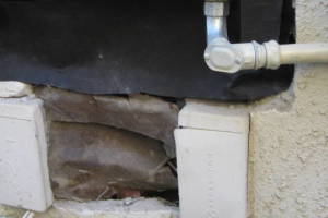 Painting Stucco Electrical Panel Texture - Painting