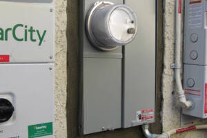 Painting Stucco Electrical Panel Texture - Painting