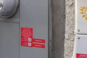Painting Stucco Electrical Panel Texture - Painting