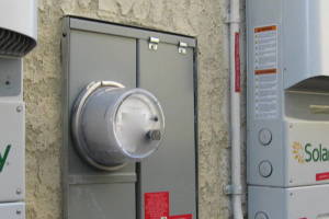 Painting Stucco Electrical Panel Texture - Painting