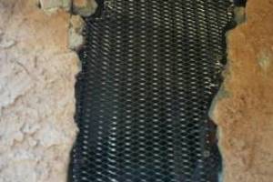 Painting Stucco Hole Patch Texture - Painting