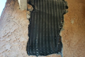 Painting Stucco Hole Patch Texture - Painting